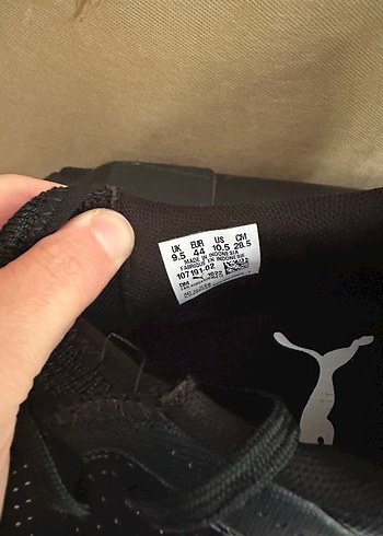 Puma Siyah orijinal Puma krampon ayakkabı