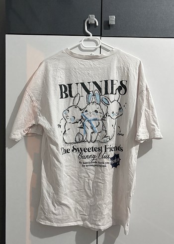 xs Beden Coquette bebe mavisi Pamuklu Tişört