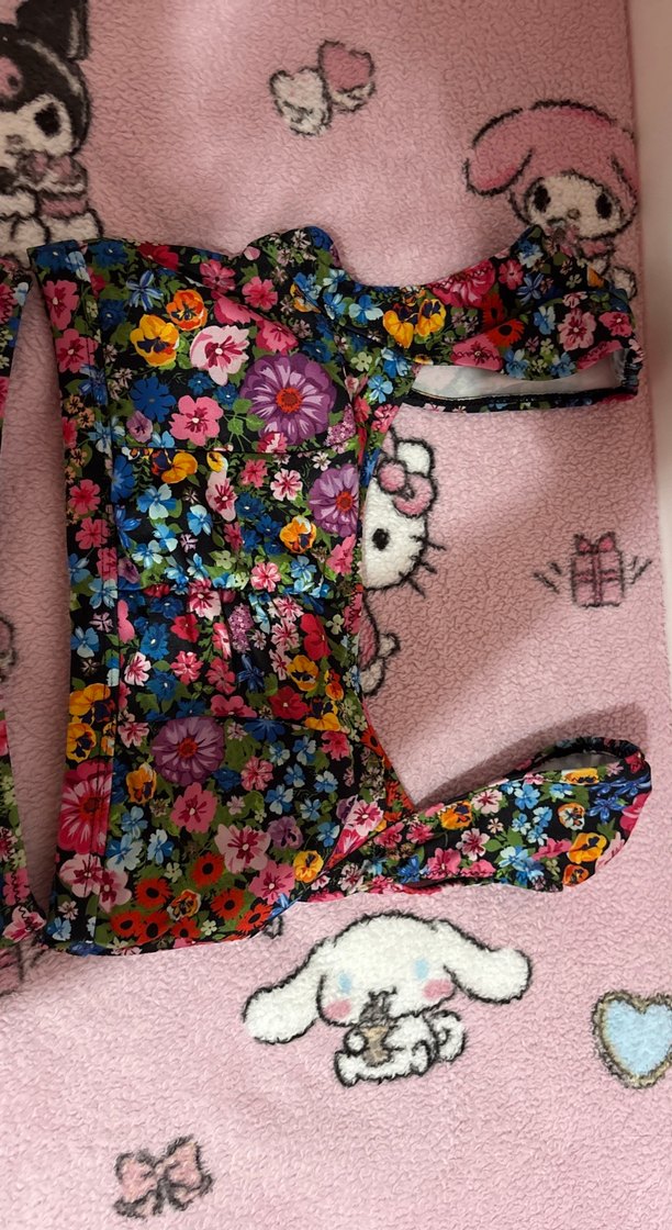 Çiçek Desenli Bohem Kadın Mayo - Görsel 5