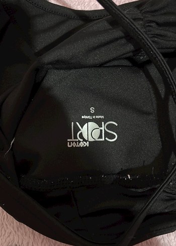 Siyah Goth Sporcu Sütyeni - Görsel 12