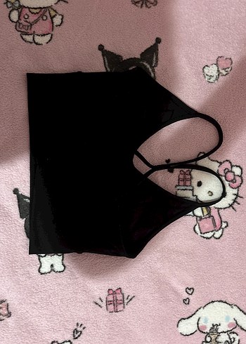 Siyah Goth Sporcu Sütyeni - Görsel 8