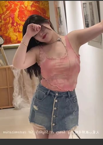Düğmeli Açık Mavi Denim Mini şort Etek - Görsel 4