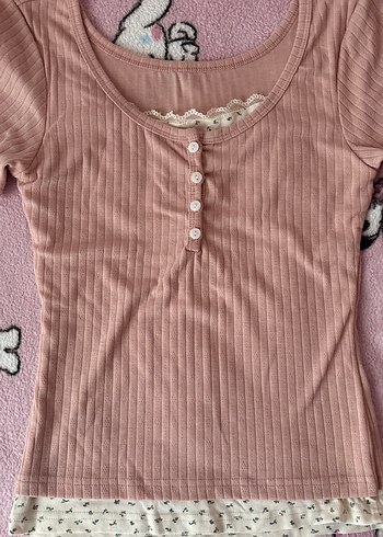 coquette lolita dollette üst bluz - Görsel 13