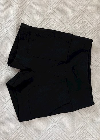 Siyah Mini Spor Şort - Görsel 16