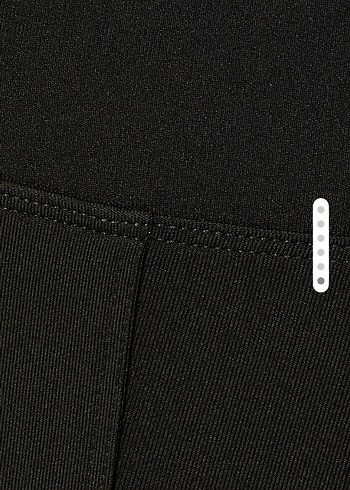 Siyah Mini Fit spor şort Tayt - Görsel 6