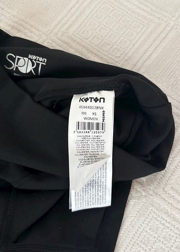 Siyah Mini Fit spor şort Tayt - Görsel 17