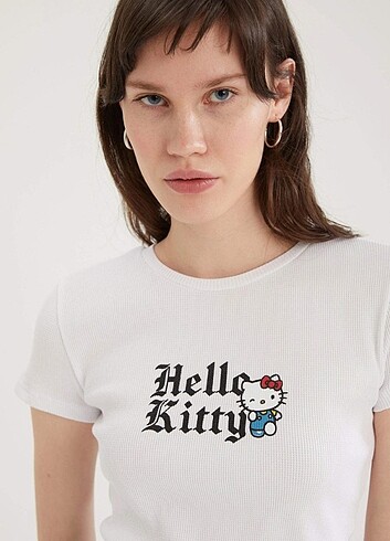 xs Beden beyaz Renk Hello kitty t-shirt