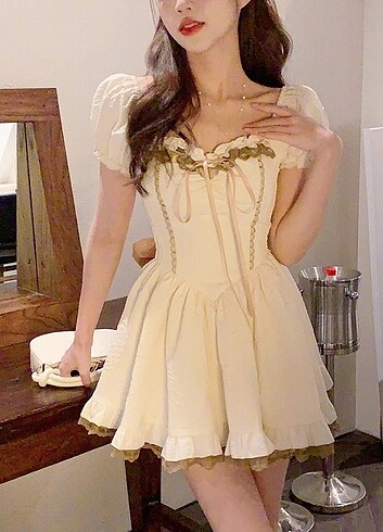 Prenses coquette elbise