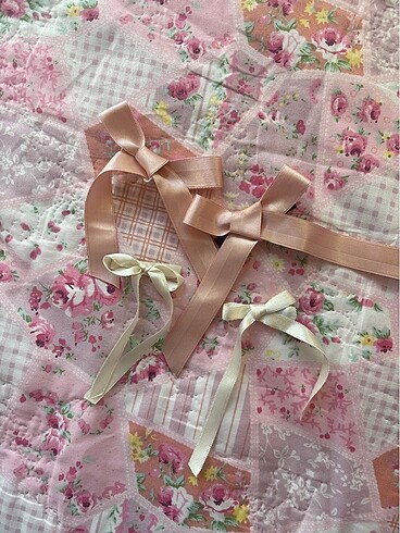  Coquette vintage bow ribbon kurdele