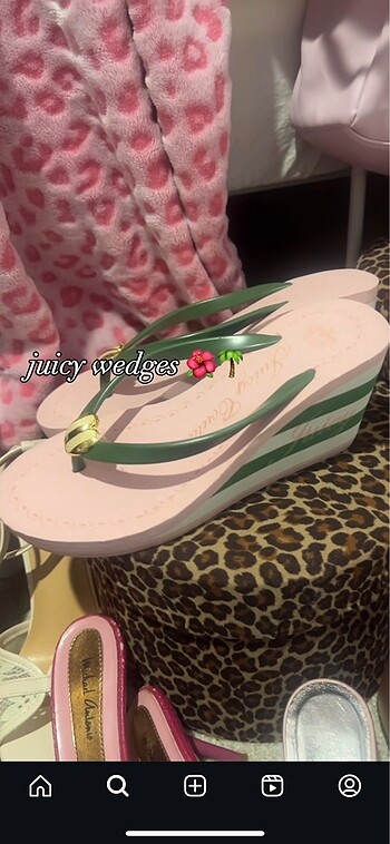 Juicy Couture Juicy couture topuklu ikonik vintage 2000s sandalet
