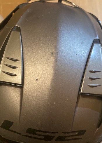 Gri LS2 Biker Kask - Görsel 3