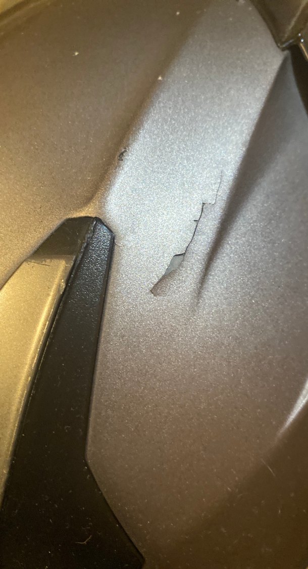 Gri LS2 Biker Kask - Görsel 4