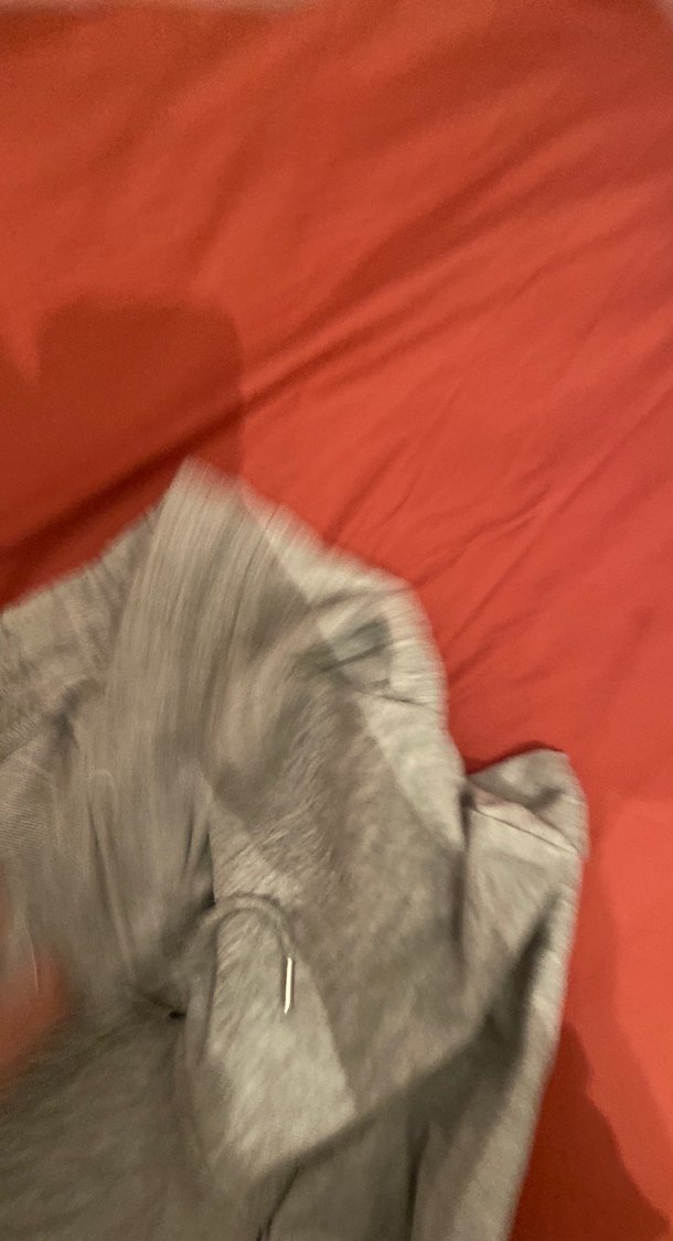 Gri Kadın Rahat Kesim Keten Eşofman - Görsel 3