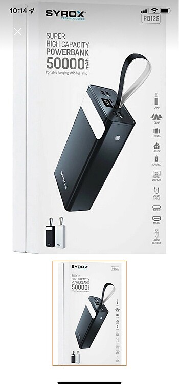 Powerbank şarz