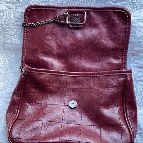  Beden bordo Renk #zara çanta