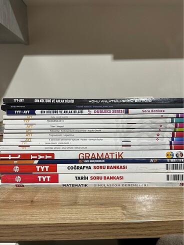 Az kullanılmış test kitabı