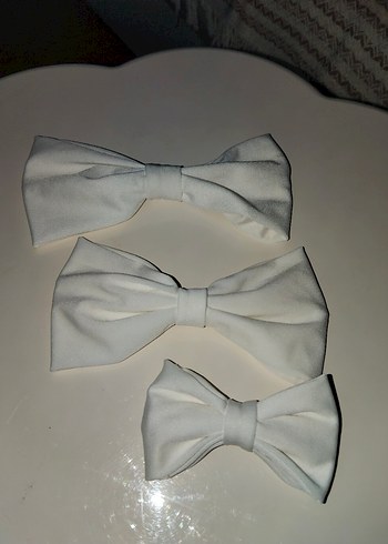 Beyaz Erkek Papyon Seti - Görsel 7