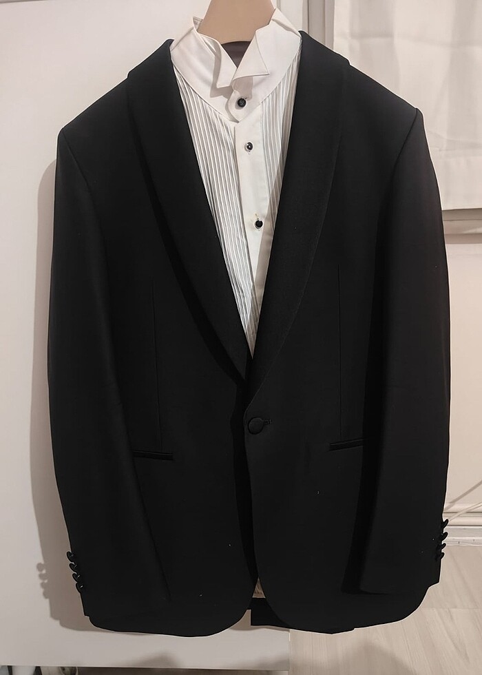 Damat tween slim fit siyah smokin takım - Görsel 3