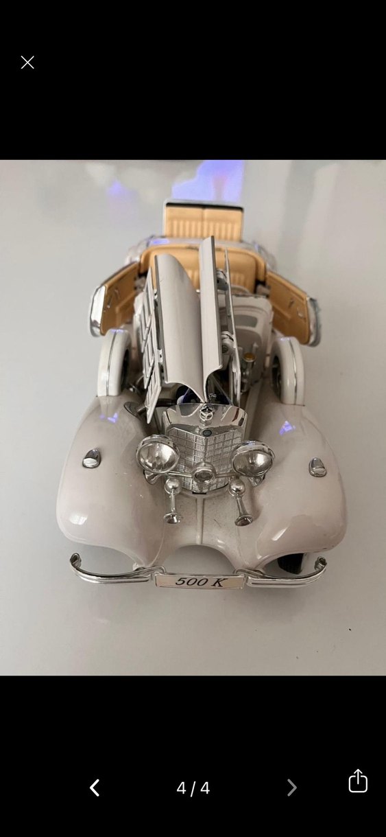 1936 model mercedes 500 k - Görsel 3