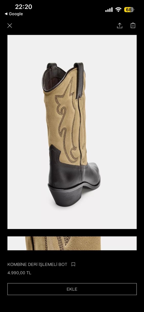 Kadın çizme - Görsel 2