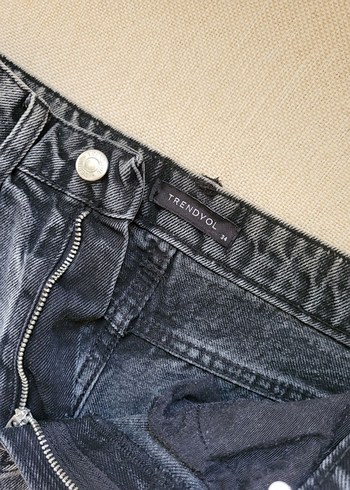 Trendyol & Milla Trendyol Bol Kesim Mini Denim Şort