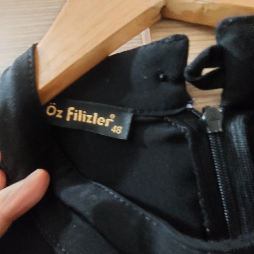 Erkek Siyah Biker Tarzı Askı - Görsel 2