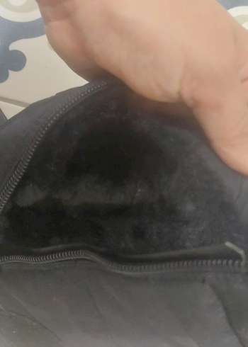 Kadın Siyah Platform Topuklu Gotik Kauçuk Bot - Görsel 3