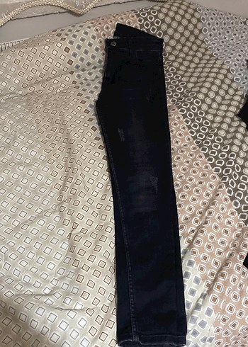 Kadın Gri Regular Fit Kot Pantolon - Görsel 2