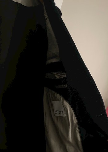 Düğmeli Gri Erkek Ceket, Normal Kesim - Görsel 2