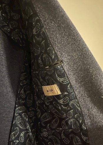 Düğmeli Gri Erkek Ceket, Normal Boy - Görsel 3