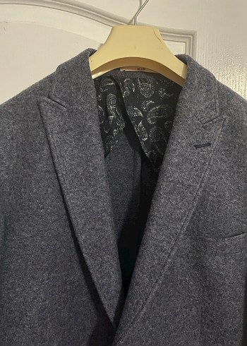 Düğmeli Gri Erkek Ceket, Normal Boy - Görsel 2