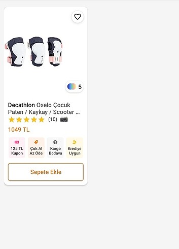 Decathlon oxela çocuk dizlik dirseklik bileklik 3_7 yaş 