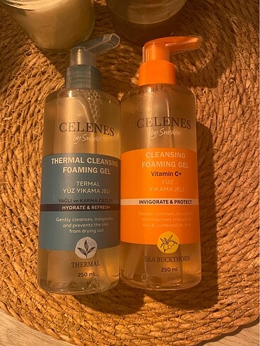 Celenes Thermal Yüz Yıkama Jeli 250 ml (Yağlı ve Karma Ciltler)
