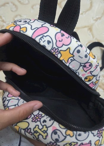 Çok Renkli Pastel Çocuk Okul Çantası - Görsel 5