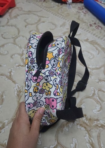 Çok Renkli Pastel Çocuk Okul Çantası - Görsel 2