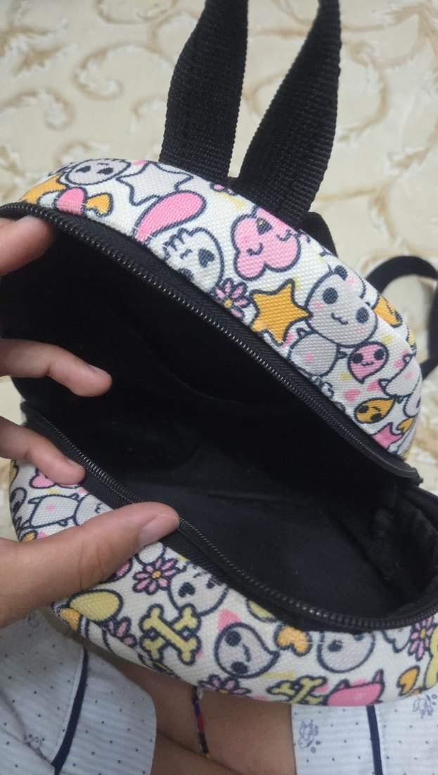 Çok Renkli Pastel Çocuk Okul Çantası - Görsel 5