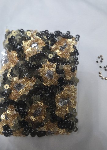 Kızlar için Payetli Beyaz Sweatshirt - Görsel 2