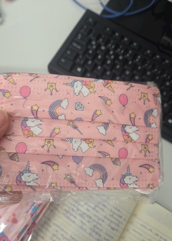 Mutlu Kids 3 Katlı Tek Kullanımlık Çocuk Maskesi - Görsel 9