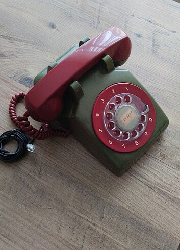 Nostaljik Çevirmeli Telefon 