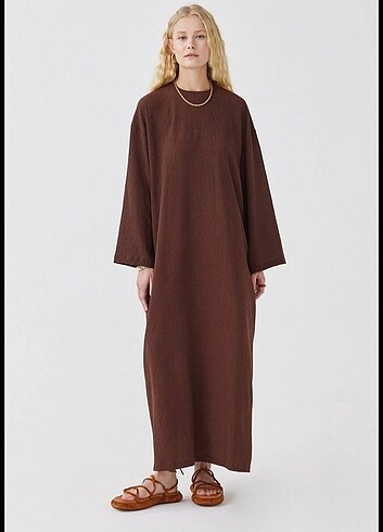 Suud Collection Suud Collection kahverengi elbise