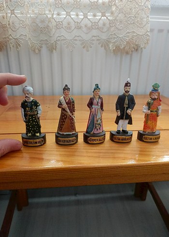 Osmanlı Figürleri Seti 5 adet - Görsel 2