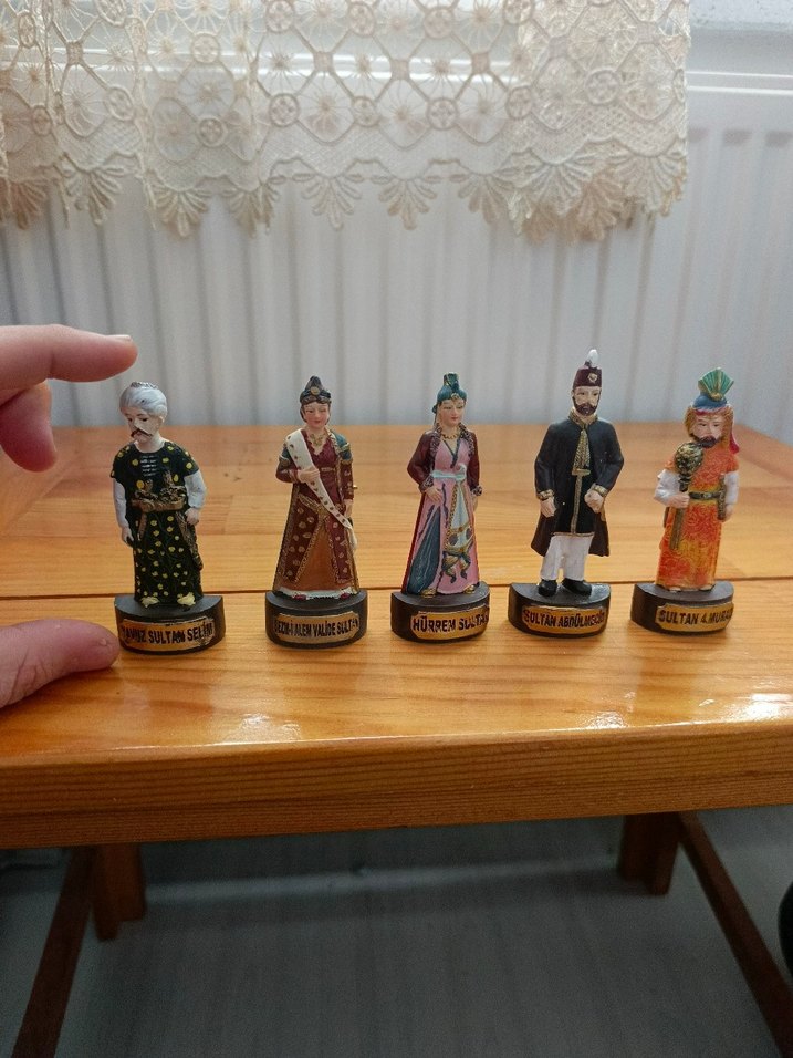 Osmanlı Figürleri Seti 5 adet - Görsel 2