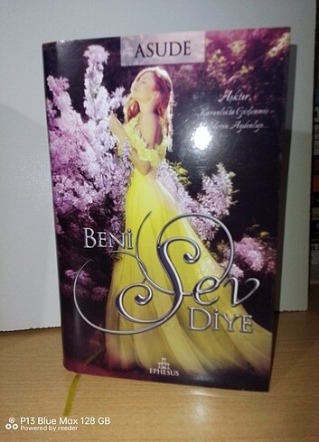 Asude beni sev diye ciltli kitap 