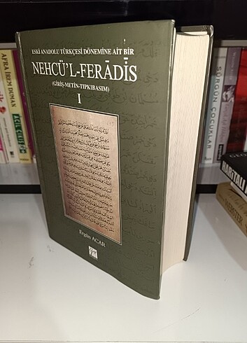 Nehcü'l feradis Osmanlıca kitap 