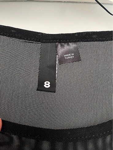 s Beden H&M tül üst