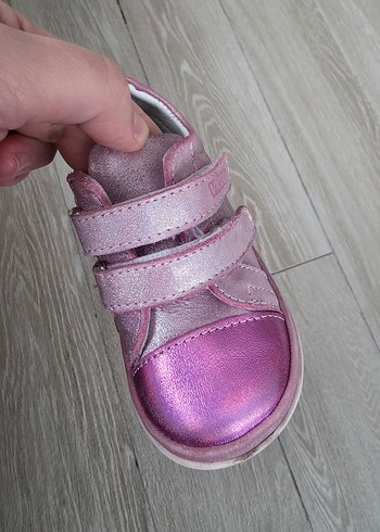 Kız Çocuk Pembe Cırt Cırtlı Spor Ayakkabı - Görsel 2