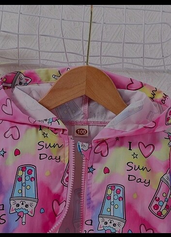 Kız çocuk yağmurluk , ceket  - Görsel 5
