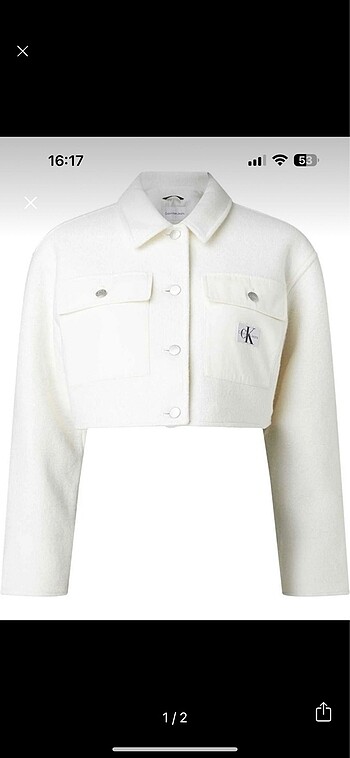Calvin Klein kısa ceket orjinal