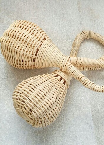 Rattan çıngırak el yapımı, sipariş geçiniz 
