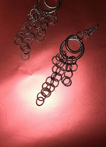Diğer Sarkıntılı klipsli küpe